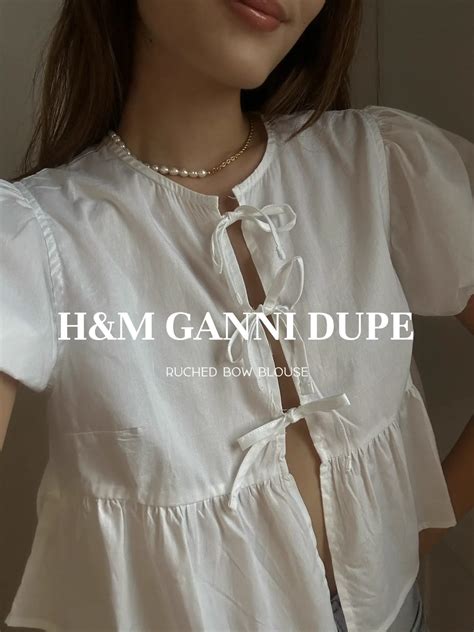 h&m ganni dupe.